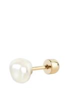 Baroque Helix Stud Accessories Jewellery Earrings Studs White Maria Bl...