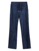 Trousers Velour Bottoms Sweatpants Navy Lindex