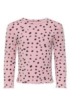 Kmgtrinny Life Aop Ls O-Nck Top Jrs Noos Tops T-shirts Long-sleeved T-...