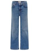 Kogmadison Blush Wide Dnm Cro37 Noos Bottoms Jeans Wide Jeans Blue Kid...