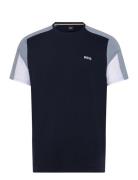 Balance T-Shirt Rn Tops T-shirts Short-sleeved Black BOSS