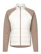 W Cloudspun Fleece Hybrid Jacket Sport Sweat-shirts & Hoodies Fleeces ...