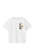 Nkmjarl Sponge Nreg Ss Top Box Cplg Tops T-shirts Short-sleeved White ...