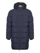 Slhcooper Puffer Coat Noos Parkas Jakke Navy Selected