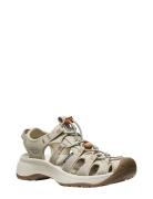 Ke Astoria West Sandal W-Plaza Flate Sandaler Beige KEEN