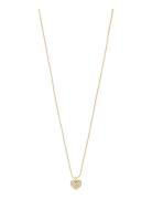 Emmett Necklace Gold-Plated Accessories Jewellery Necklaces Dainty Nec...