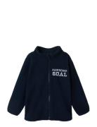 Nmmjohan Paw Fleece W Zip Cplg Outerwear Fleece Outerwear Fleece Jacke...