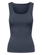 Onlea S/L 2-Ways Fit Top Jrs Noos Tops T-shirts & Tops Sleeveless Navy...