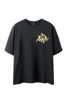 Nkmjurg Fortnite Nreg Ss Top Bfu Tops T-shirts Short-sleeved Black Nam...