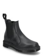 2976 Mono Black Smooth Støvletter Chelsea Boot Black Dr. Martens