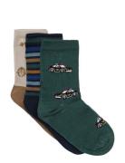 3-Pack Socks Socks & Tights Socks Multi/patterned Minymo