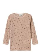Nmfwang Wool Needle Ls Top Noos Tops T-shirts Long-sleeved T-shirts Pi...