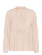 Adelineiw Blouse Tops Blouses Long-sleeved Pink InWear
