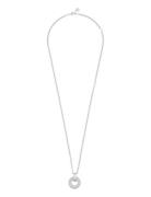 Liz Double Ring Crystal Pendant Neck 45 Accessories Jewellery Necklace...