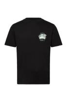 Hunted T-Shirt Tops T-shirts Short-sleeved Black Makia
