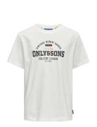 Osjlenny Life Reg Vintage Tee Jrs Noos Tops T-shirts Short-sleeved Whi...
