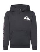 Omni Logo Hoodie Youth Tops Sweat-shirts & Hoodies Hoodies Navy Quiksi...