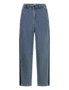 Maudesz Jeans Bottoms Jeans Wide Blue Saint Tropez