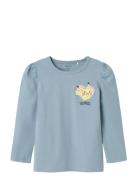Nmfjyra Pokemon Ls Top Sky Tops T-shirts Long-sleeved T-shirts Blue Na...