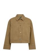 Mmmint Melo Jacket Dongerijakke Denimjakke Brown MOS MOSH