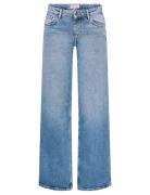 Onljuicy Lw Wide Leg Dnm Rea365 Noos Bottoms Jeans Wide Blue ONLY