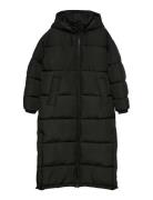 Vmklea Long Coat Ga Noos Fôret Kåpe Black Vero Moda