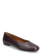 Ballerina Sko Flate Burgundy ANGULUS