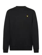 Crew Neck Fly Fleece Sport Sweat-shirts & Hoodies Sweat-shirts Black L...