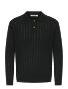 Onskent Life Reg 12 Ls Polo Knit Tops Knitwear Long Sleeve Knitted Pol...