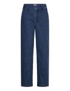 Nuamber Pants Short Bottoms Jeans Straight-regular Blue Nümph