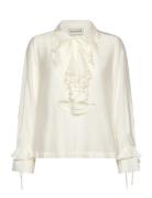 Lesienna Tops Blouses Long-sleeved White Munthe