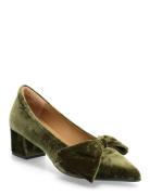 Pump Shoes Heels Pumps Classic Green ANGULUS