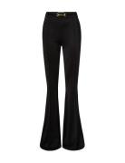 Eve Trousers Bottoms Trousers Flared Black Ida Sjöstedt