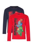 Lwtaffy 618 - 2Pack T-Shirt Ls Tops T-shirts Long-sleeved T-shirts Mul...