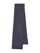 Cashrino Twisted Scarf Accessories Scarves Winter Scarves Blue Becksön...