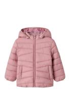 Nmfmarble Jacket Pb Fôret Jakke Pink Name It