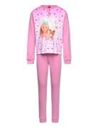 Pyjama Pyjamas Sett Pink Barbie