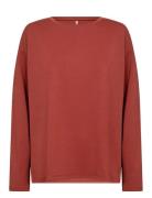 Sc-Felucca Tops T-shirts & Tops Long-sleeved Red Soyaconcept