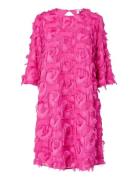 Yasdio 3/4 Short Dress - D2D Kort Kjole Pink YAS