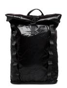 Sibu Rolltop Rucksack W3 Ryggsekk Veske Black Rains