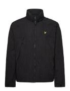 Fold Away Hood Jacket Tynn Jakke Black Lyle & Scott