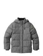 Essential Puffer Jacket Fôret Jakke Grey Calvin Klein