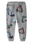 Nmmnenean Swe Pant Bru Pb Bottoms Sweatpants Grey Name It