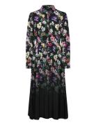 Camisero Acril Maxikjole Festkjole Black Desigual