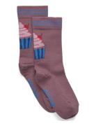 Cupcake Socks Socks & Tights Socks Purple Melton