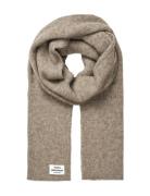 Tosca Alona Scarf Accessories Scarves Lightweight Scarves Beige Mads N...