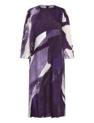 Fluidi Kylmänkukka Maxikjole Festkjole Purple Marimekko