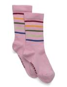Slim Stripes Socks Socks & Tights Socks Pink Melton
