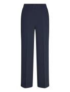 Cindysusbbeleza Pants Bottoms Trousers Straight Leg Navy Bruuns Bazaar