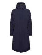 W Corsica Pl Longline Parka Outerwear Parka Coats Navy Musto